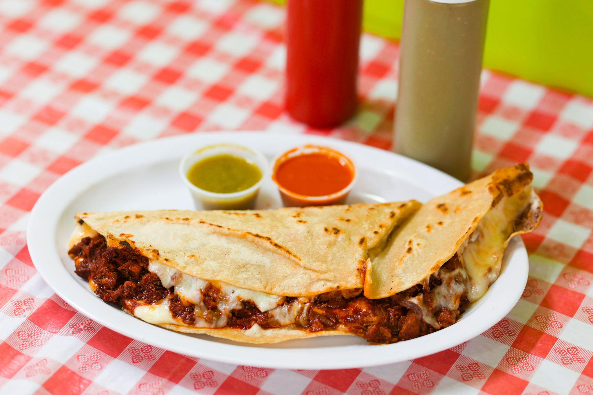 chicharron quesadilla